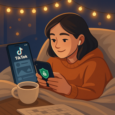 как заставить работать TikTok