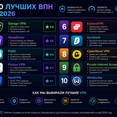 лучшие ВПН в мае
